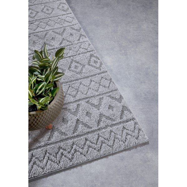 Covor tip traversă gri 80x240 cm Itinerance Light Grey – Elle Decoration-image-2