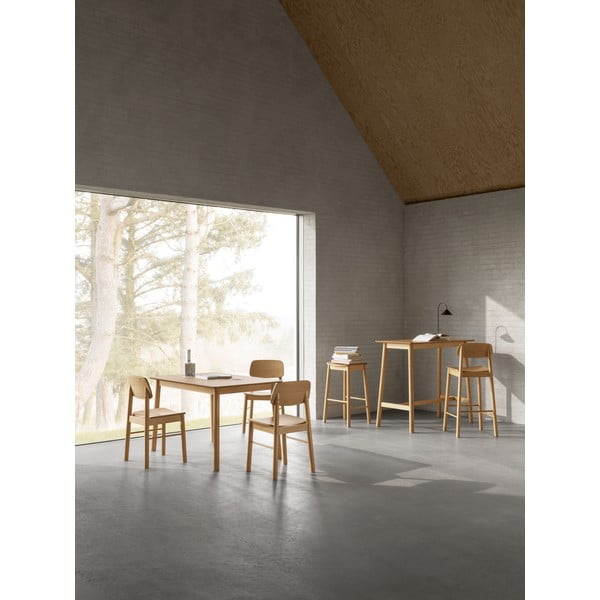 Scaun de dining în culoare naturală Barlow – Actona-image-1