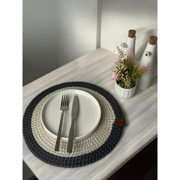 Suport pentru farfurii din iută ø 33 cm Wicker – Mila Home Luxury-image-1