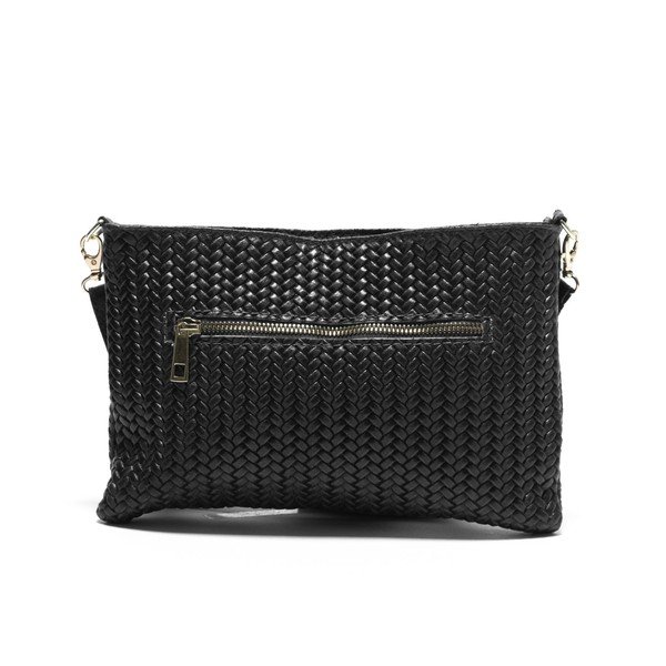 Geantă din piele Isabella Rhea no. 8029, neagră-image-1