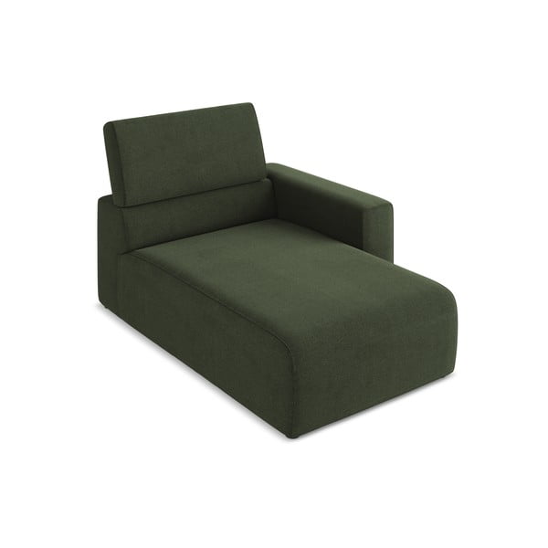 Modul pentru canapea modulară verde (cu colț pe partea dreaptă) Kalea – Makamii-image-3