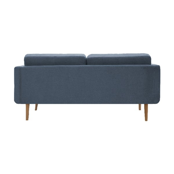 Canapea cu trei locuri Vivonita Sondero, picioare culoare naturală, albastru deschis-image-2