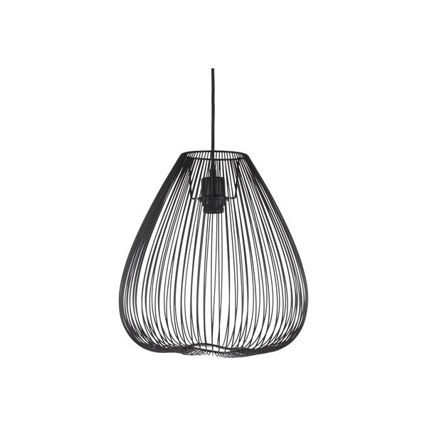 Lustră din metal Leitmotiv Lucid, ø 35 cm, negru-image-2