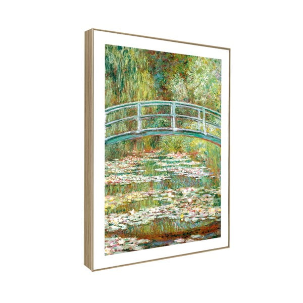 Tablou 40x50 cm Monet: Japanese Footbridge – knor-image-2
