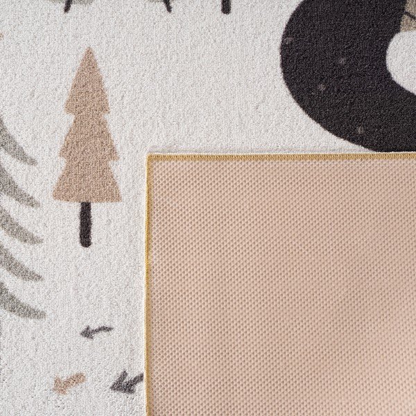 Covor pentru copii crem lavabil 140x200 cm Coco 1135 – Ayyildiz Carpets-image-3