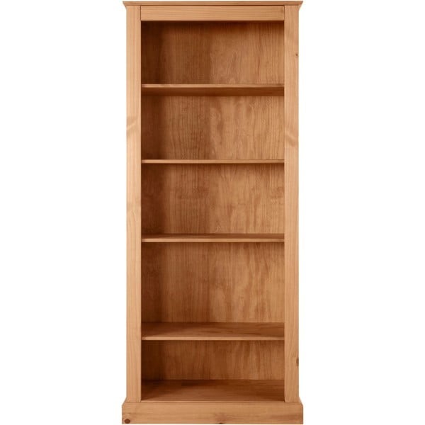 Bibliotecă în culoare naturală din lemn de pin 181x31 cm Mille – Støraa
