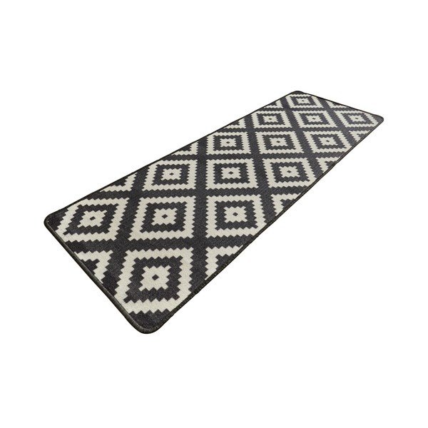 Covor tip traversă de bucătărie Hanse Home Diamond, 67x180 cm, negru-image-1