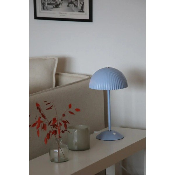 Veioză albastră din metal cu abajur din metal (înălțime 33,5 cm) Zin – Markslöjd-image-1