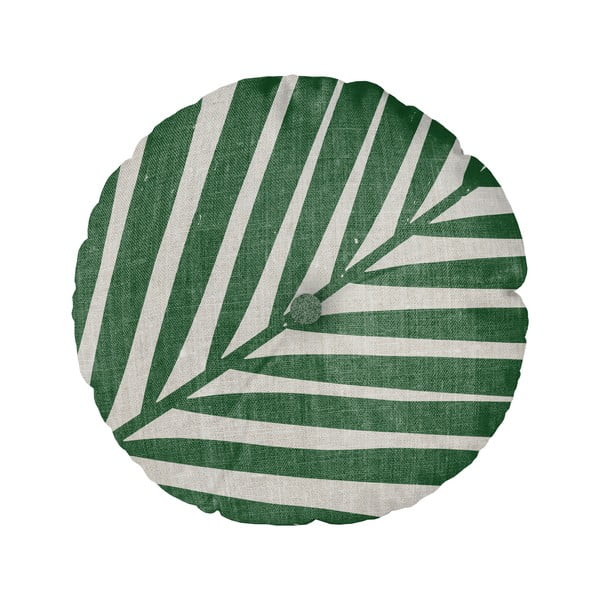 Pernă Really Nice Things Cojin Redondo Palm, ⌀ 45 cm