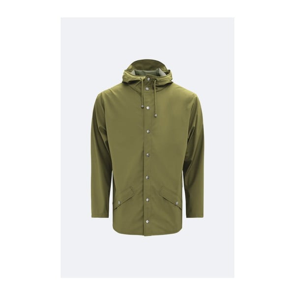 Jachetă unisex impermeabilă Rains Jacket, mărime L / XL, verde