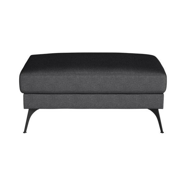 Taburet Marie Claire Home Susan, gri antracit-image-3