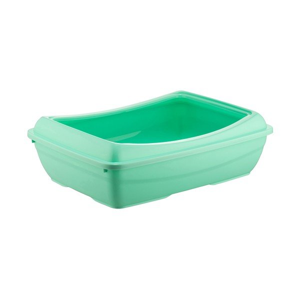 Litieră pentru pisici Petpetite, verde deschis