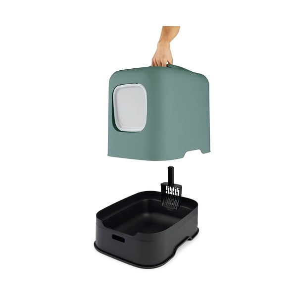 Litieră pentru pisici 40x51 cm Biala – Rotho-image-2