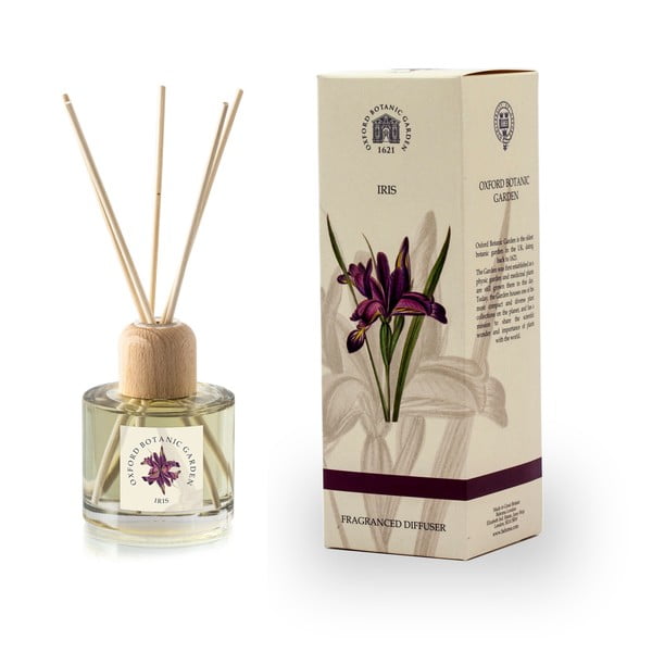 Difuzor de aromă cu parfum de iris Bahoma London Fragranced, 100 ml