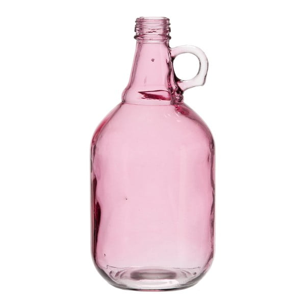 Vază de sticlă Pinkie, înălțime 27 cm