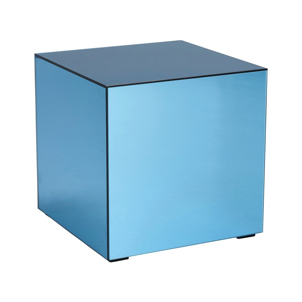 Măsuță auxiliară din sticlă 45,5x45,5 cm Cube – Ellos Home