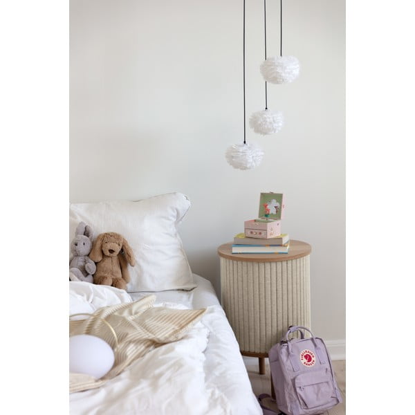 Măsuță auxiliară rotundă din lemn masiv de stejar ø 38 cm Audacious – UMAGE-image-4