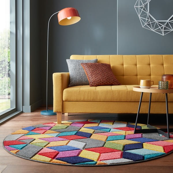Covor rotund ø 160 cm Dynamic – Flair Rugs-image-1