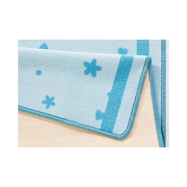Covor pentru copii Zala Living Stars&Hearts, 100 x 140 cm, albastru-image-3