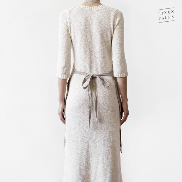 Șorț de bucătărie din in Linen Tales Daily Apron, 80 x 55 cm, natural-image-1