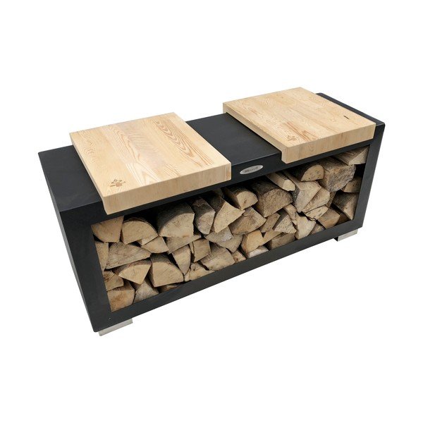 Suport din pin pentru ladă de lemne Remundi-image-2