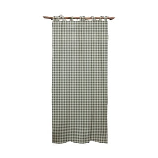 Draperie Really Nice Things Cortina Hogar Green Vichy, verde
