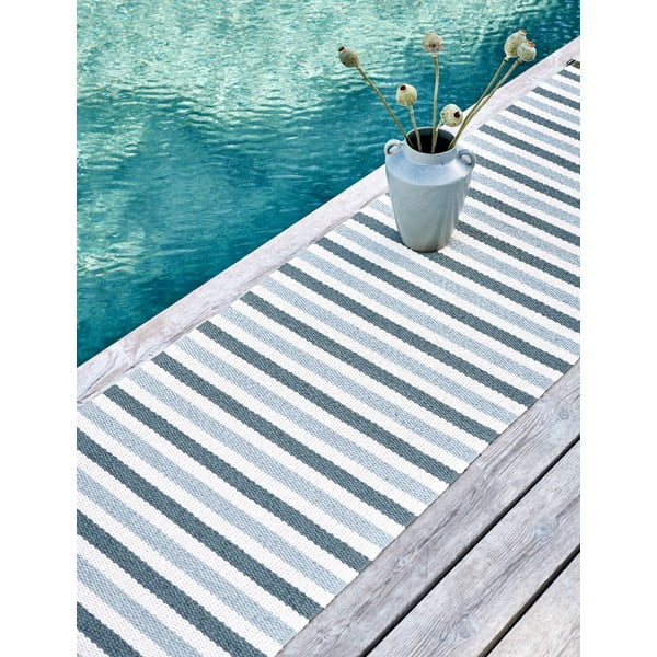 Covor pentru exterior și interior verde/crem 70x120 cm Teo Sage – Pappelina-image-4