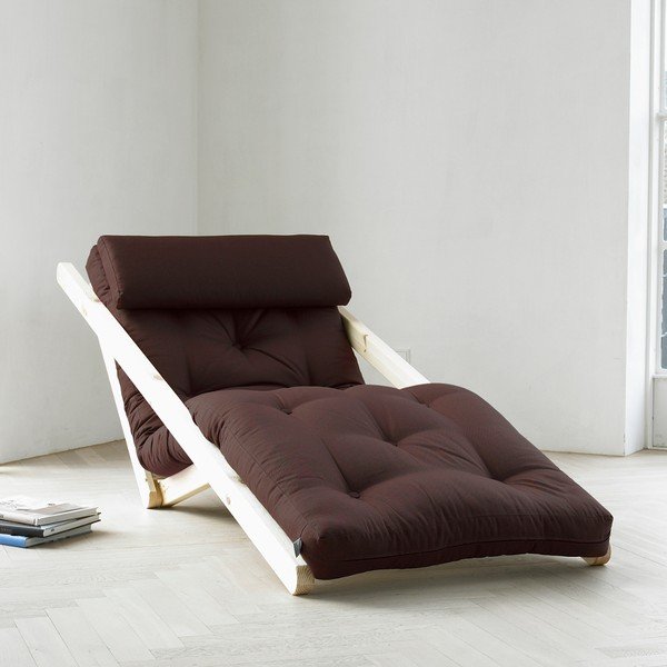 Fotoliu Karup Figo, Raw/Brown, 70 cm-image-1