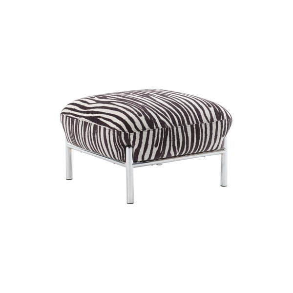 Taburet alb-negru Ramon – Jotex-image-3