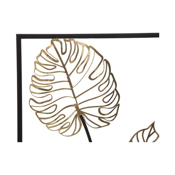 Decorațiune suspendată metalică Mauro Ferretti Luxy -A-, 31 x 90 cm, motive frunze-image-4