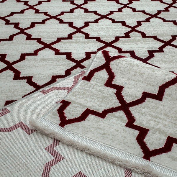Covor Rusallo Rojo, 80 x 150 cm-image-1