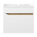 Dulap fără chiuvetă alb scund/suspendat 60x53 cm Set 857 – Pelipal