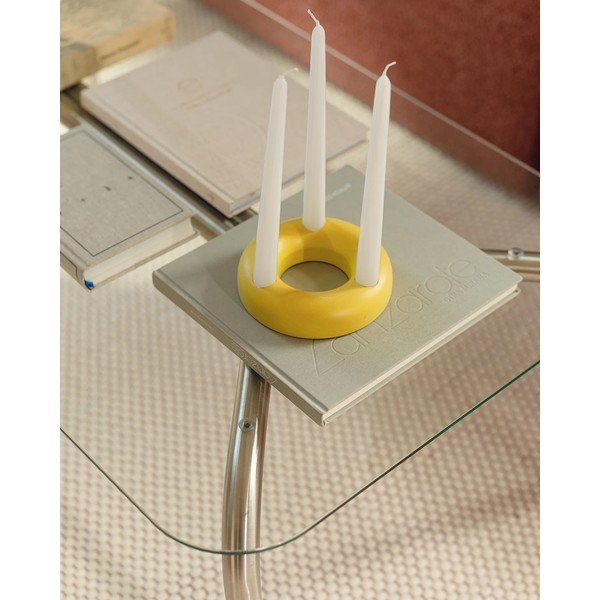 Măsuță de cafea argintie cu blat din sticlă 60x110 cm Uku – noo.ma-image-2