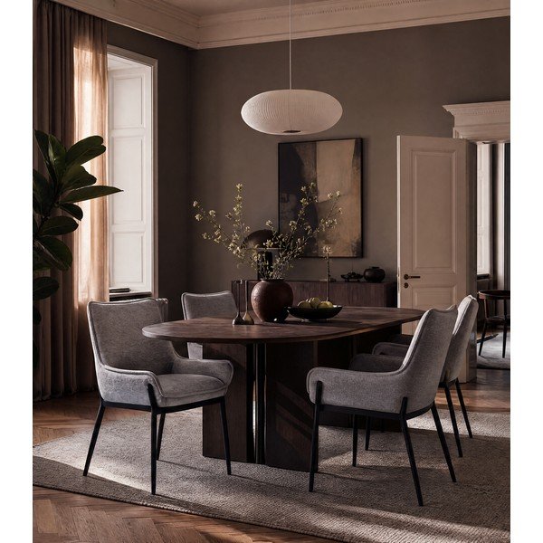 Scaun de dining bej Calgary – Unique Furniture-image-1