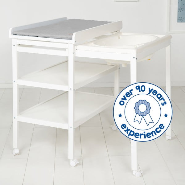 Masă de înfășat albă Style grau  – Roba-image-4