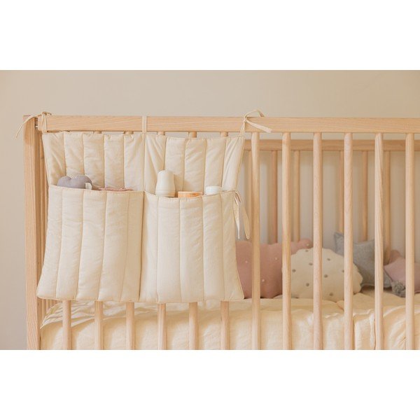 Buzunar pentru pătuț 40 cm Benjamin Natural – Lorena Canals-image-1