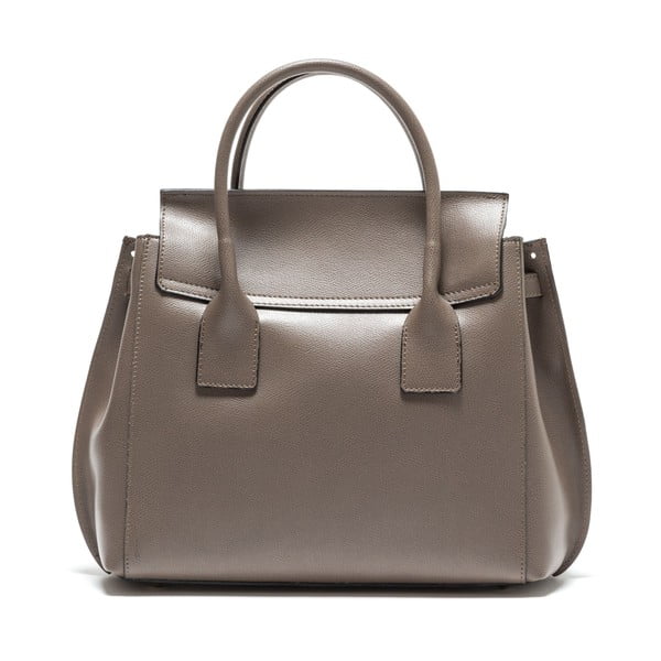 Geantă din piele Isabella Rhea no. 479, gri cu maro-image-1