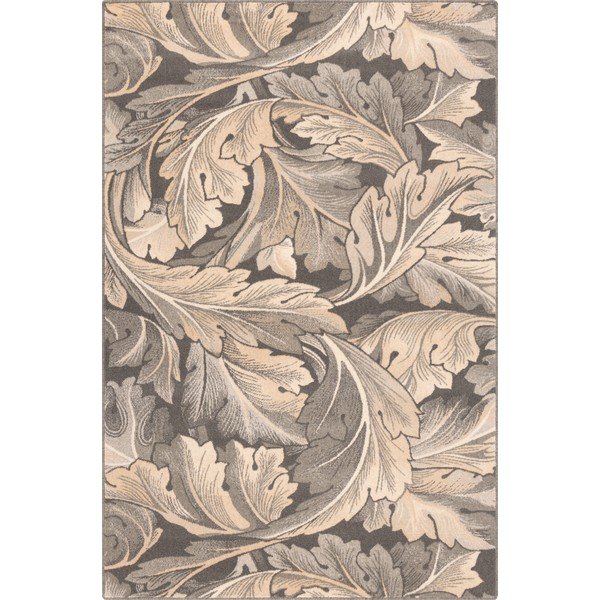 Covor gri/bej din lână 200x300 cm Thea anthracite – Agnella