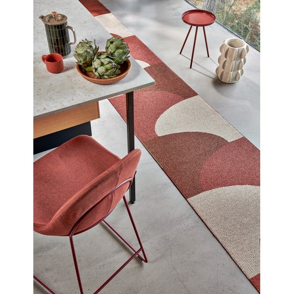 Covor tip traversă pentru interior și exterior cărămiziu 70x270 cm Hill Brick Rust – Pappelina-image-3