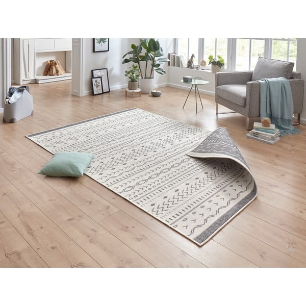 Covor adecvat pentru exterior NORTHRUGS Kuba, 120 x 170 cm, gri-crem-image-1