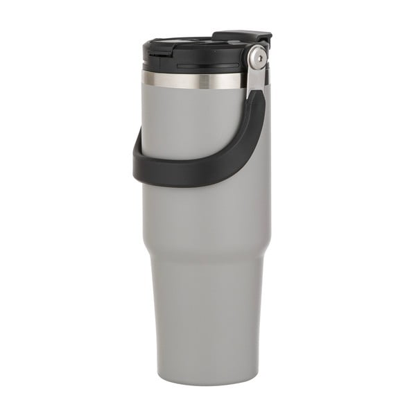 Sticlă gri de călătorie din oțel inoxidabil 1 l Eco – Ladelle