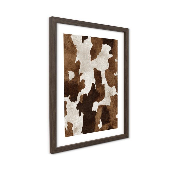 Tablou cu ramă imprimat 30x40 cm Cowhide – Styler-image-3
