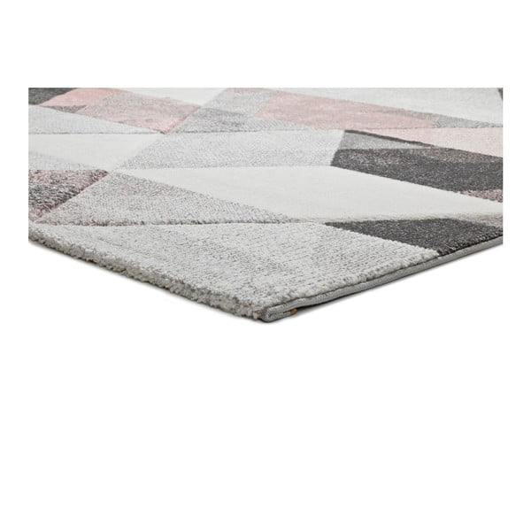 Covor Universal Pinky Dugaro, 160 x 230 cm, gri-roz-image-2