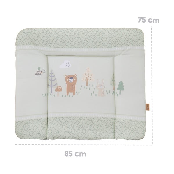 Salteluță pentru schimbat scutece 75x85 cm Woodland Buddies – Roba-image-1