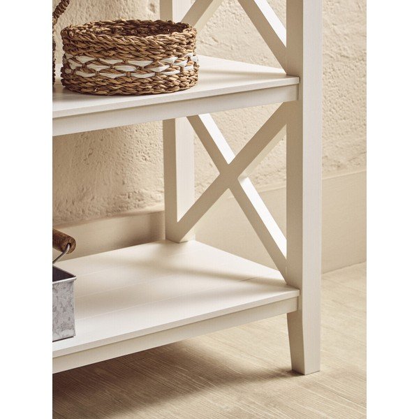 Etajeră albă din lemn de pin 120x81x40 cm Heritage – Premier Housewares-image-2