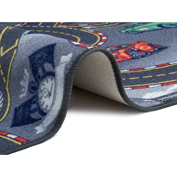 Covor pentru copii Hanse Home Play Race Track, 90x200 cm-image-2