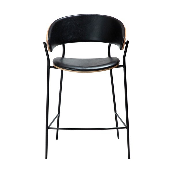 Scaun de bar negru (înălțime șezut 63,5 cm) Crib – DAN-FORM Denmark-image-1