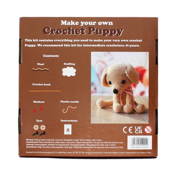 Set creativ DIY Crochet Puppy – Rex London-image-4
