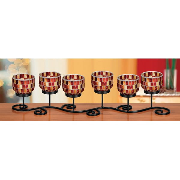 Sfeșnic pentru lumânări pastilă din metal – Deco Pleasure-image-1