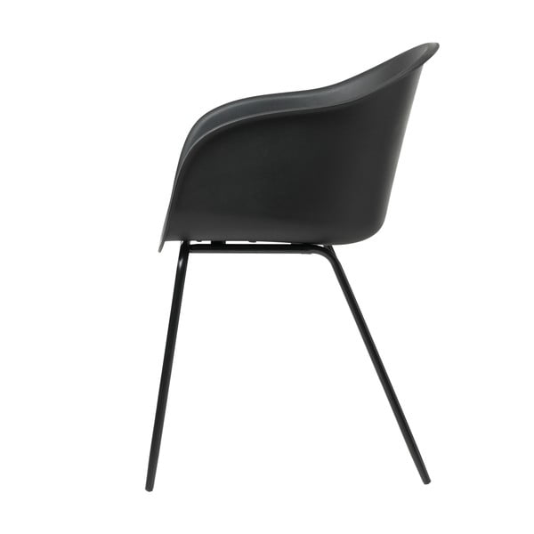 Scaun Unique Furniture Topley, negru-gri-image-2